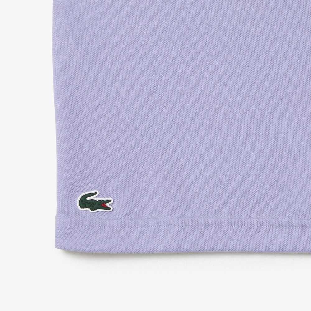 Purple Lacoste Sport Miami Open Edition Pique Polo | EZODKR-504