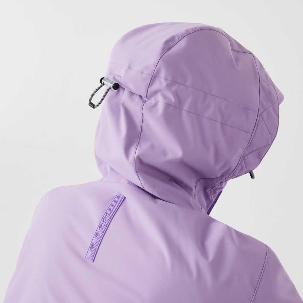 Purple Lacoste Water-Repellent Parka | ZDENCH-920