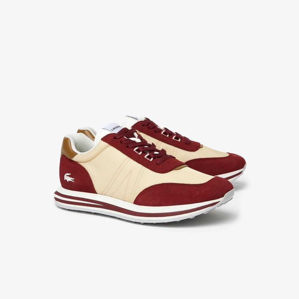 Red Lacoste L-Spin Sneakers | LODHBI-367