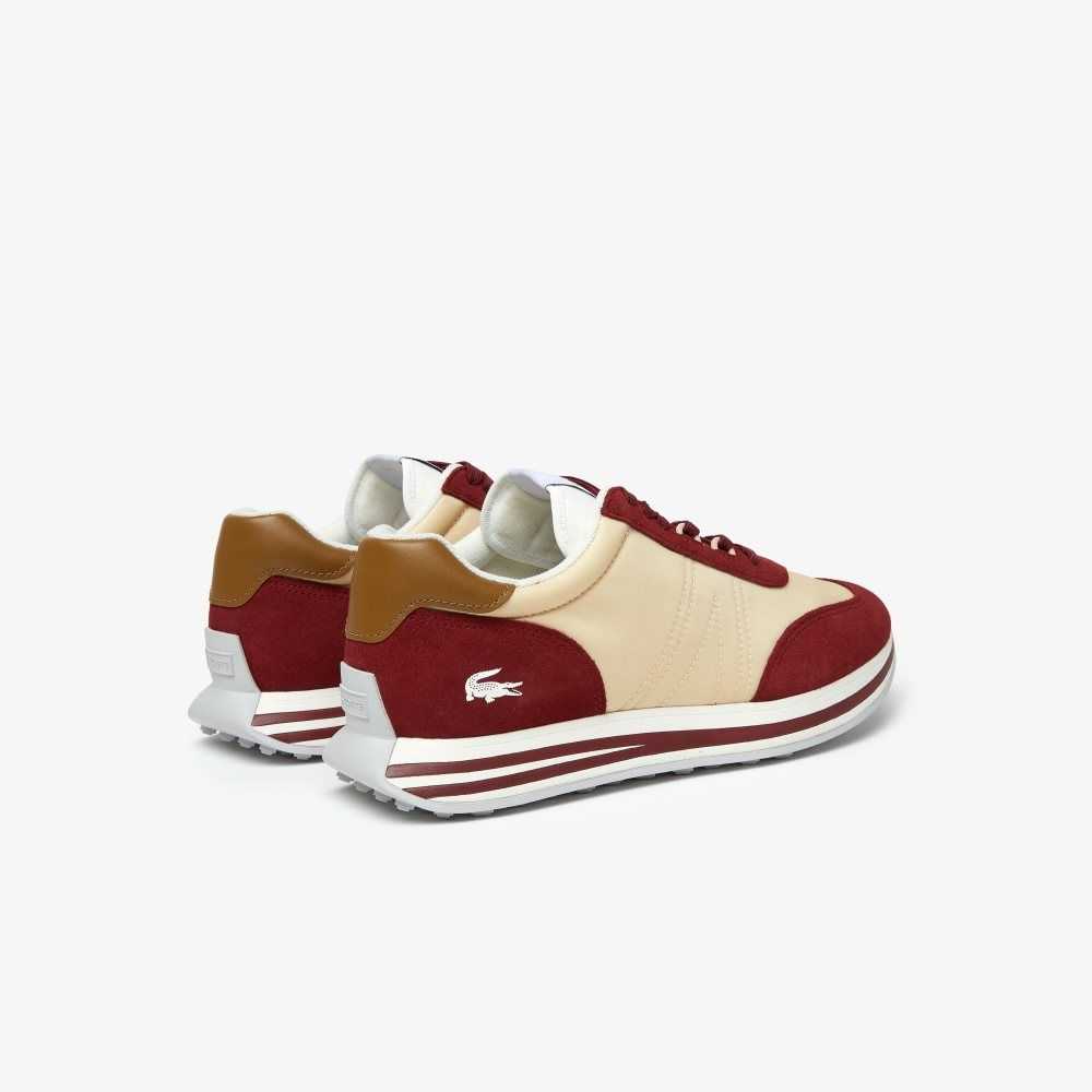 Red Lacoste L-Spin Sneakers | LODHBI-367