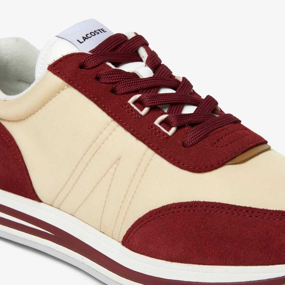 Red Lacoste L-Spin Sneakers | LODHBI-367