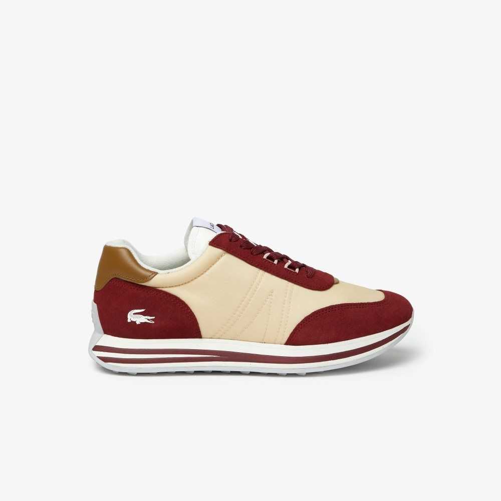 Red Lacoste L-Spin Sneakers | LODHBI-367