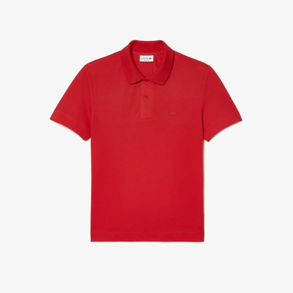 Red Lacoste Movement Ultra Light Pique Polo | RHSYKX-942