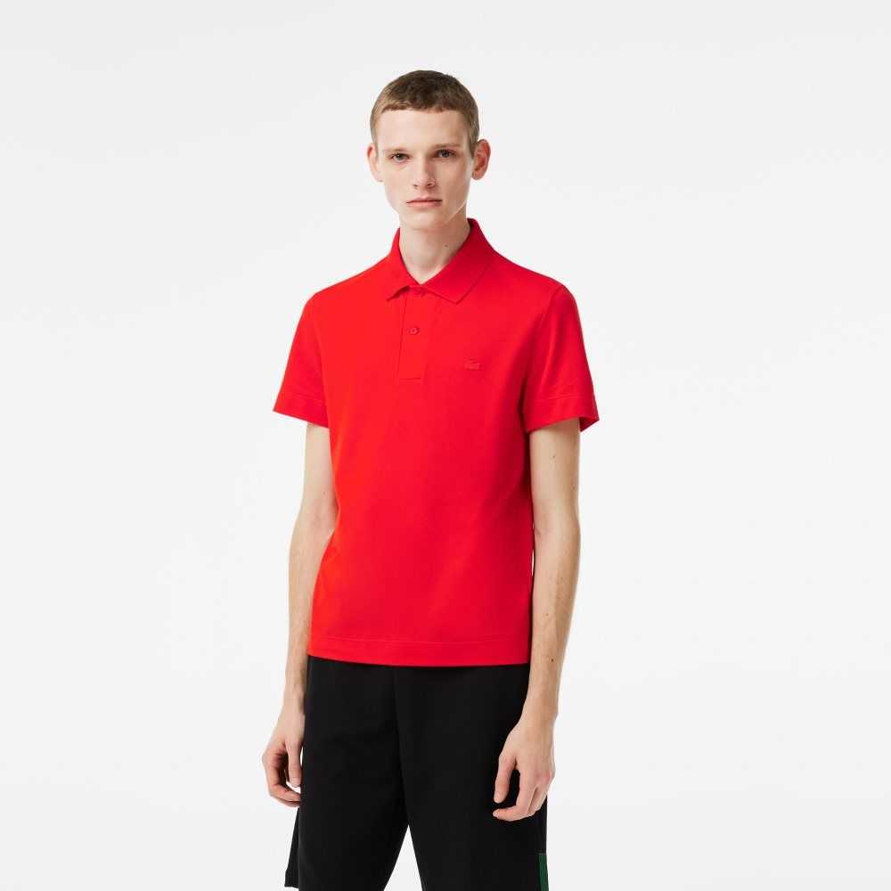 Red Lacoste Movement Ultra Light Pique Polo | RHSYKX-942