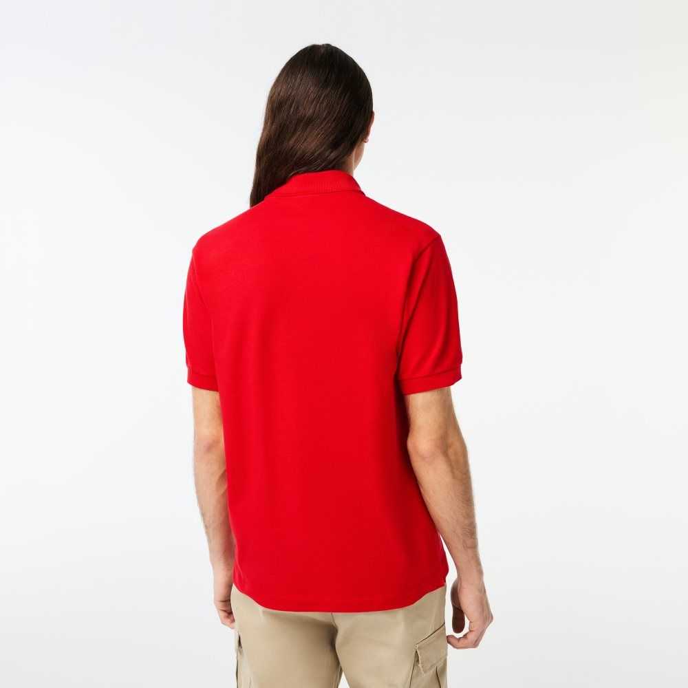 Red Lacoste Original L.12.12 petit pique cotton Polo | UEFAGD-179