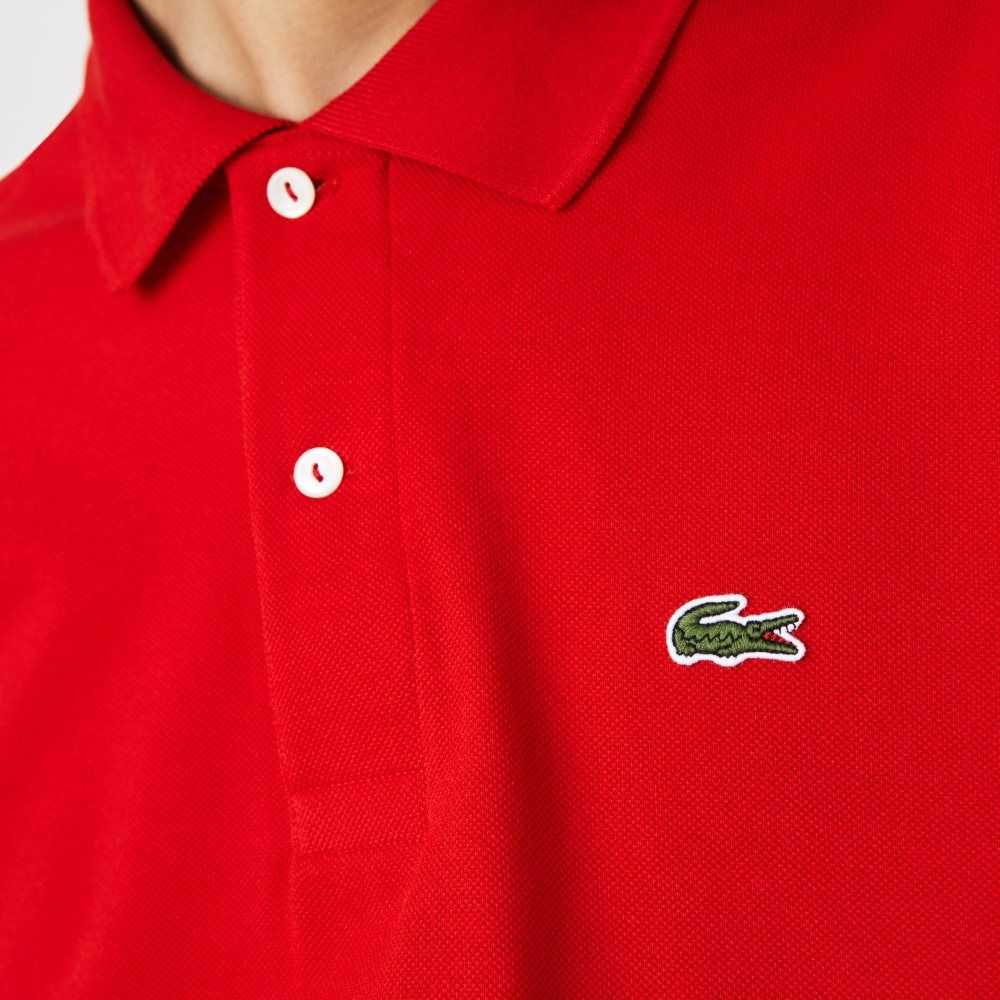 Red Lacoste Original L.12.12 petit pique cotton Polo | UEFAGD-179