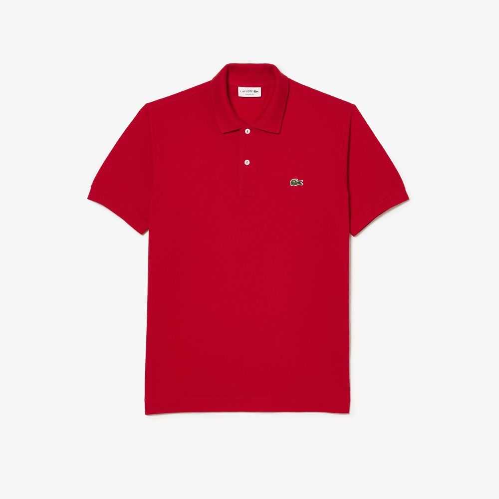 Red Lacoste Original L.12.12 petit pique cotton Polo | UEFAGD-179