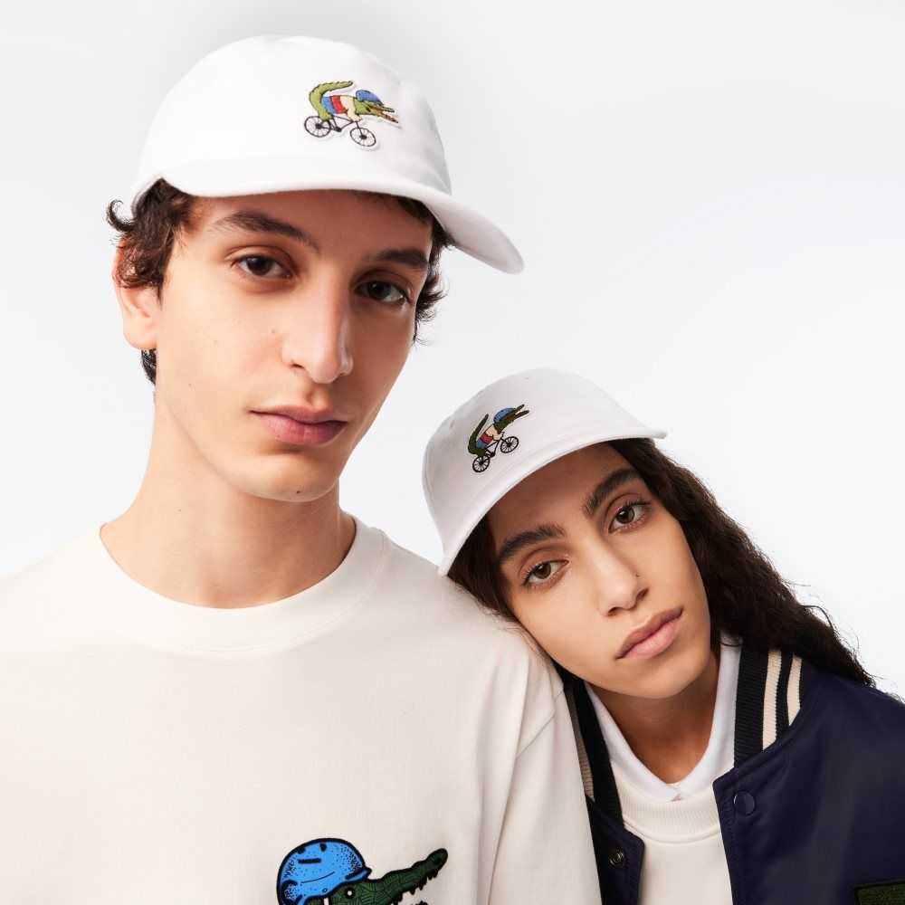 Sex Education Lacoste x Netflix Crocodile Cap | EQJGRD-427