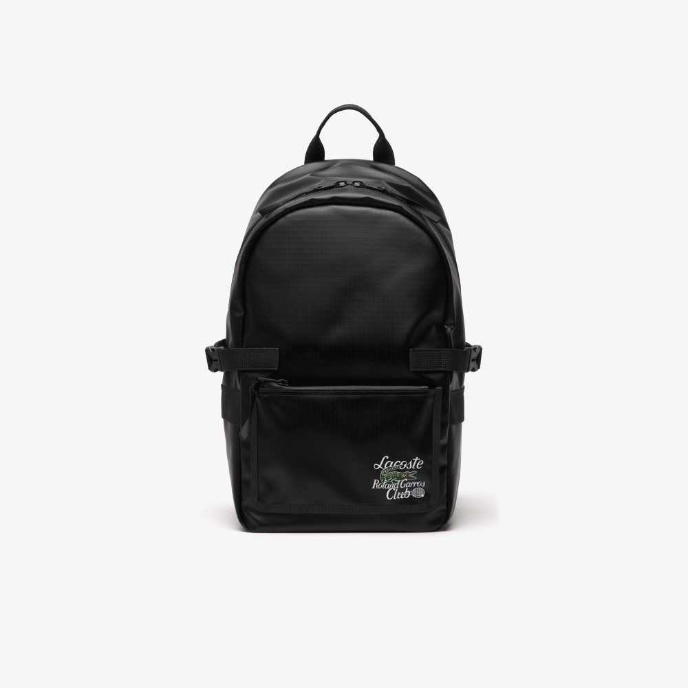 Sinople Lacoste Roland Garros Edition Contrast Branding Backpack | SYKDMP-163