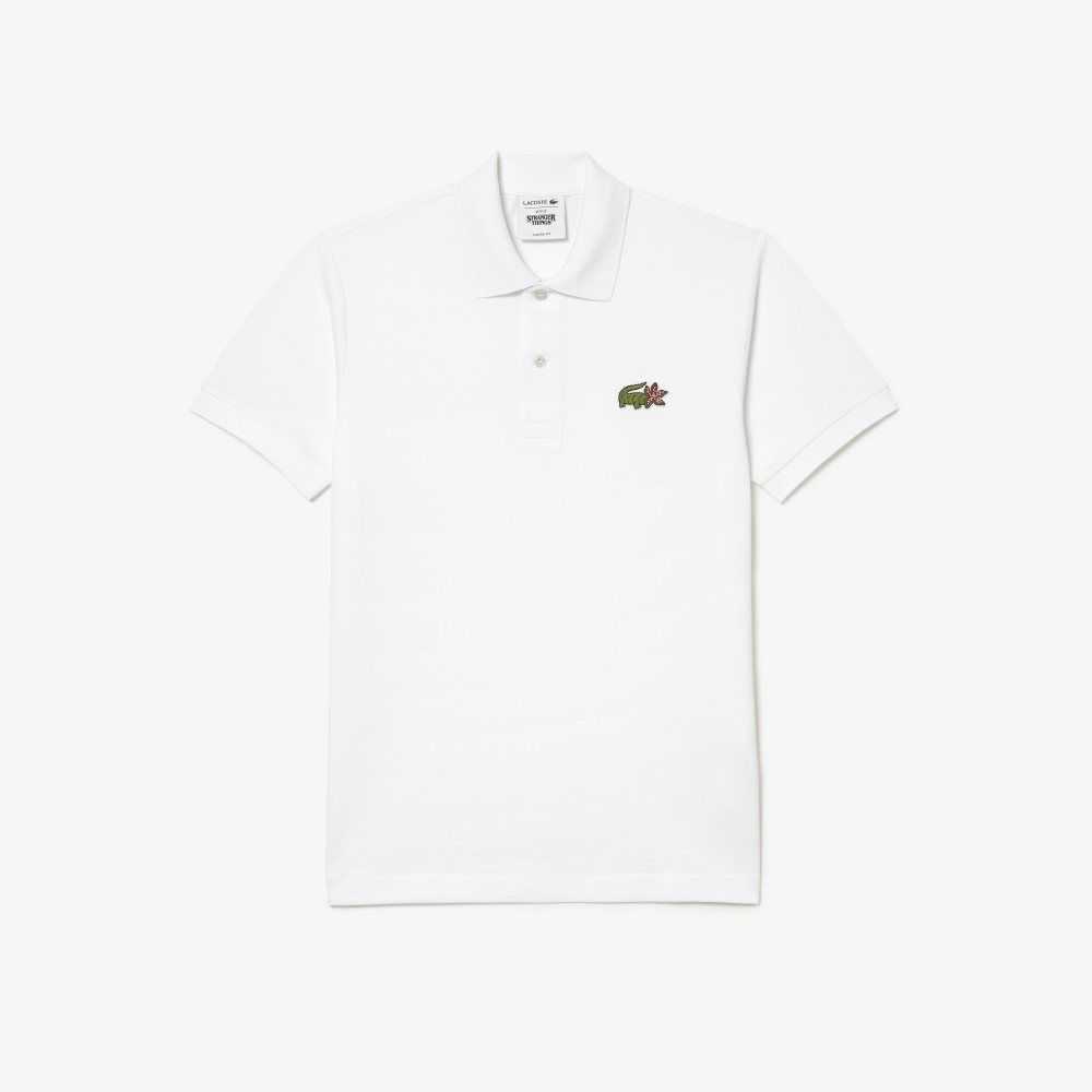 Stranger Things Lacoste x Netflix Organic Cotton Polo | YBAGXO-796