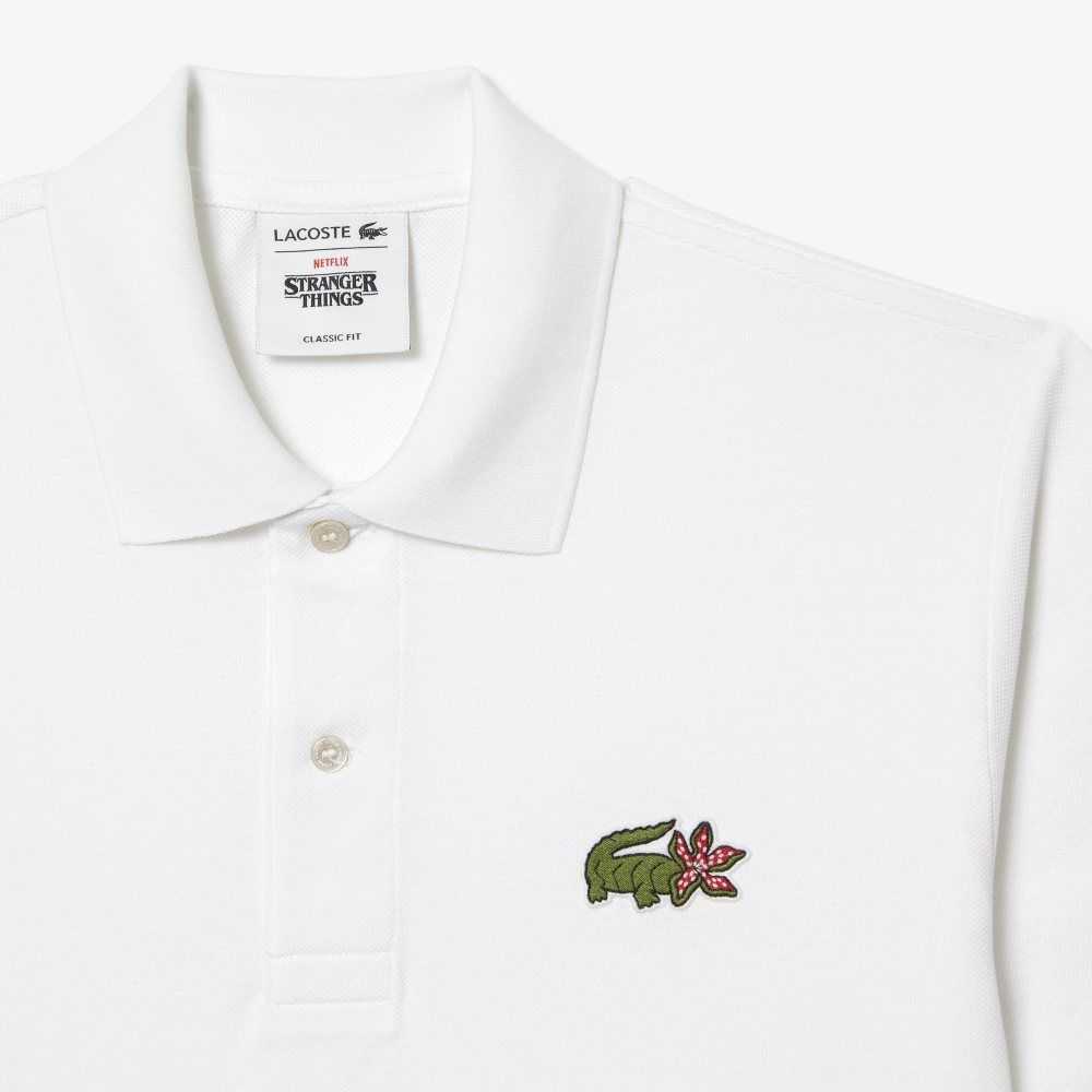 Stranger Things Lacoste x Netflix Organic Cotton Polo | YBAGXO-796