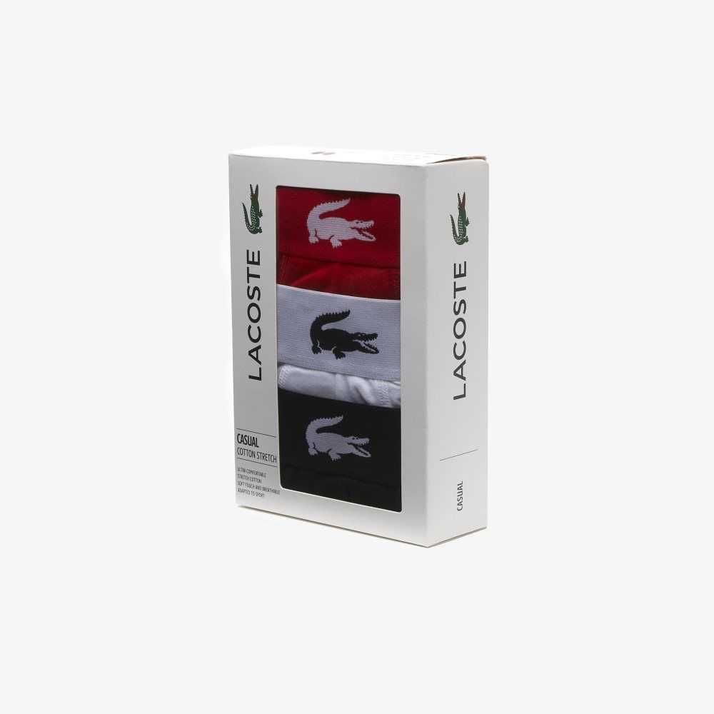 Tr2 Lacoste Branded Jersey Trunk 3-Pack | TSYFZG-428