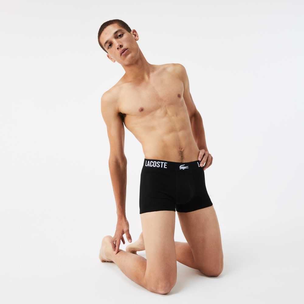 Tr2 Lacoste Branded Jersey Trunk 3-Pack | TSYFZG-428