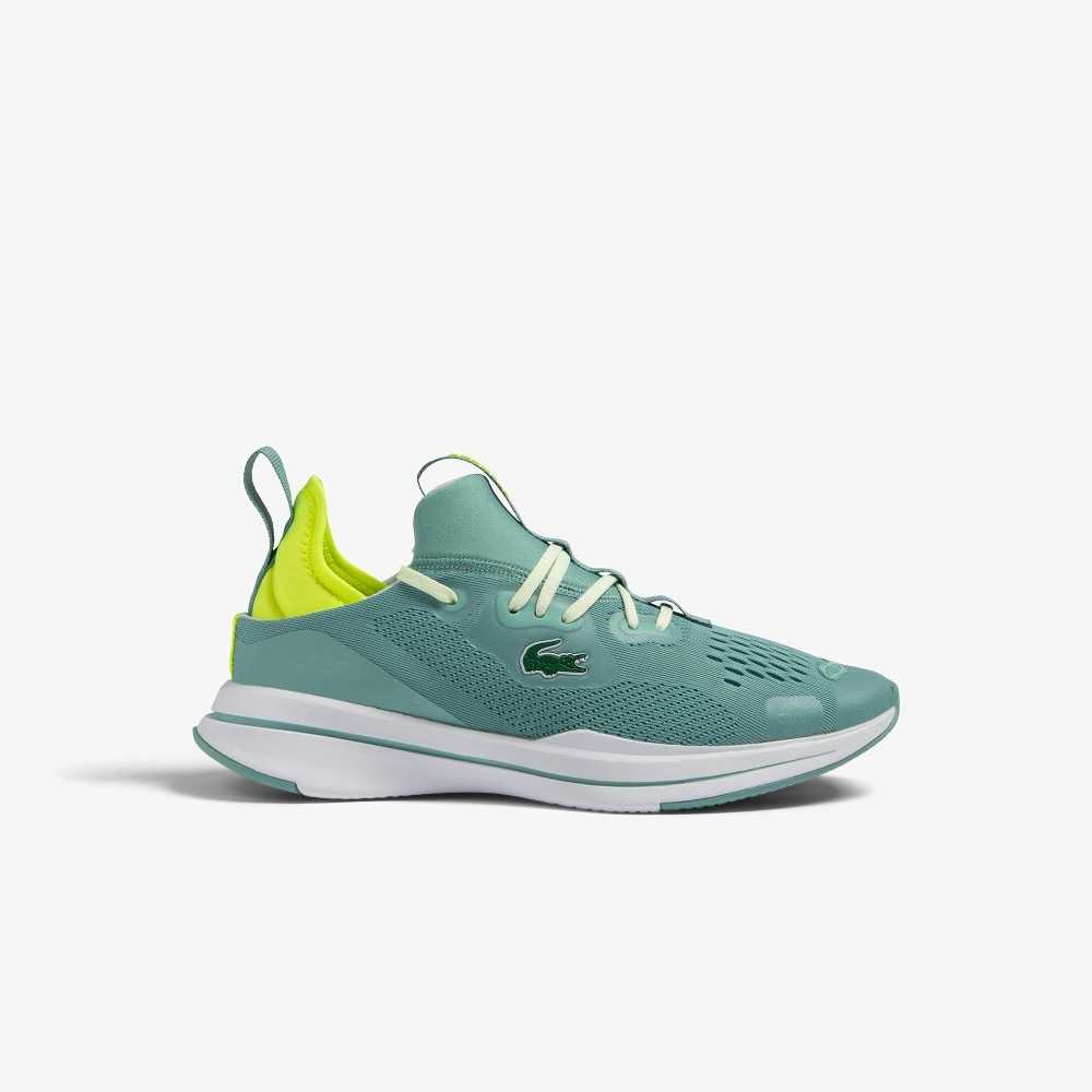 Trqs/Ylw Lacoste Run Spin Comfort Sneakers | NOWHLJ-948