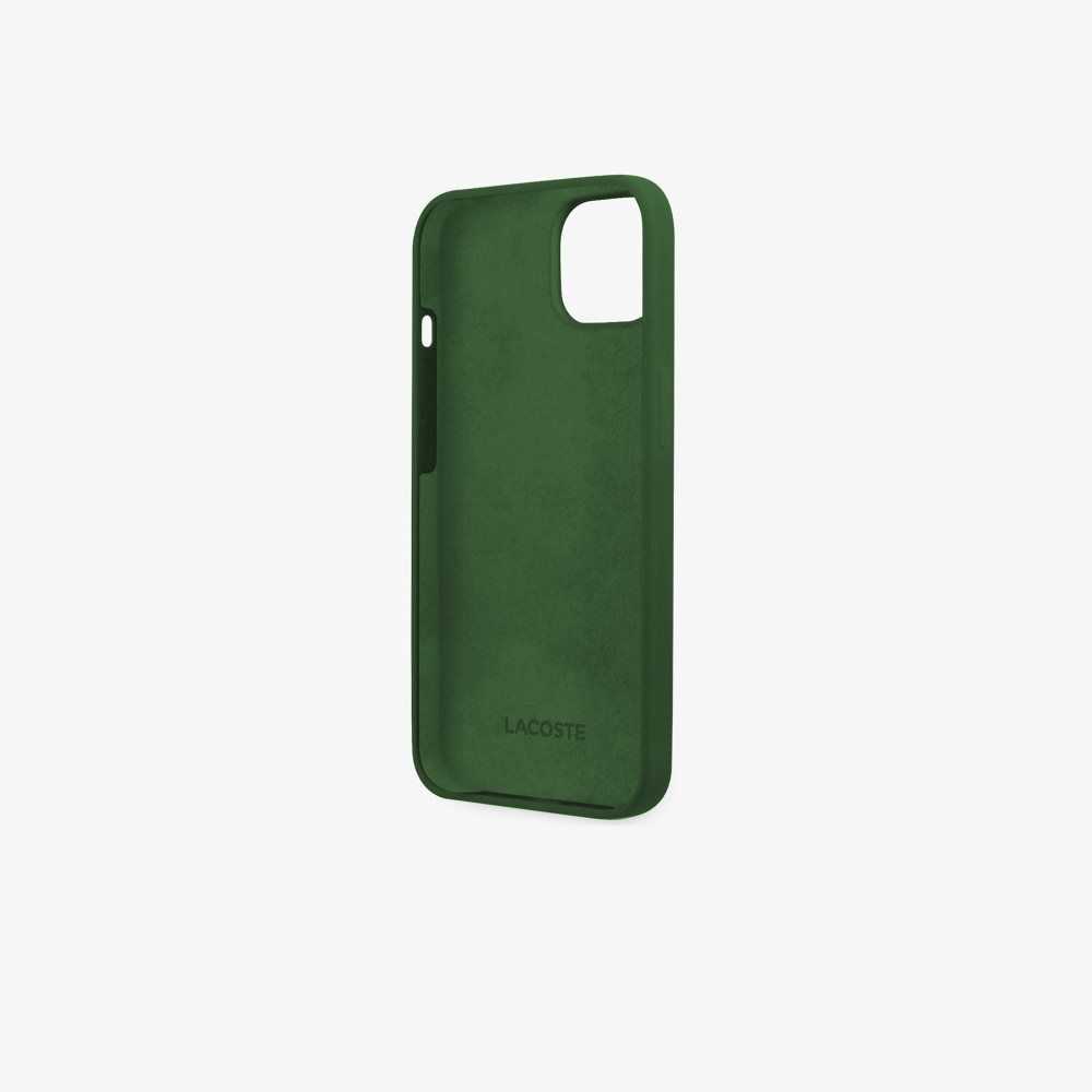 Vert 132 Lacoste Patchwork Print iPhone 14 Plus Case | JHWOPI-950