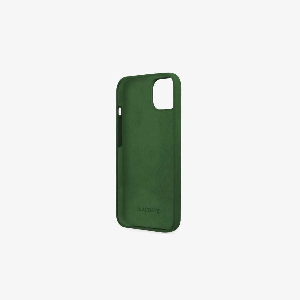 Vert 132 Lacoste Patchwork Print iPhone 14 Case | WKNDMJ-264