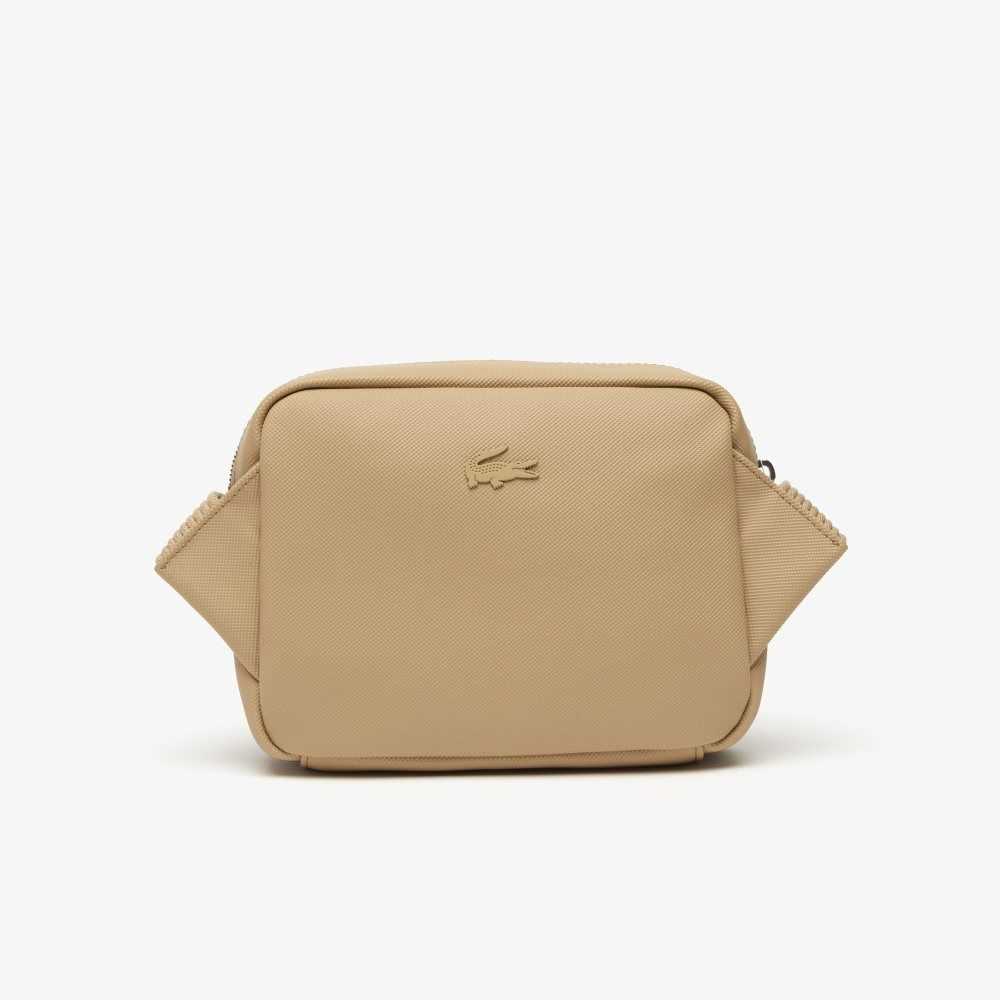 Viennois Farine Lacoste Contrast Branded Rectangular Reporter Bag | JRAZMF-653