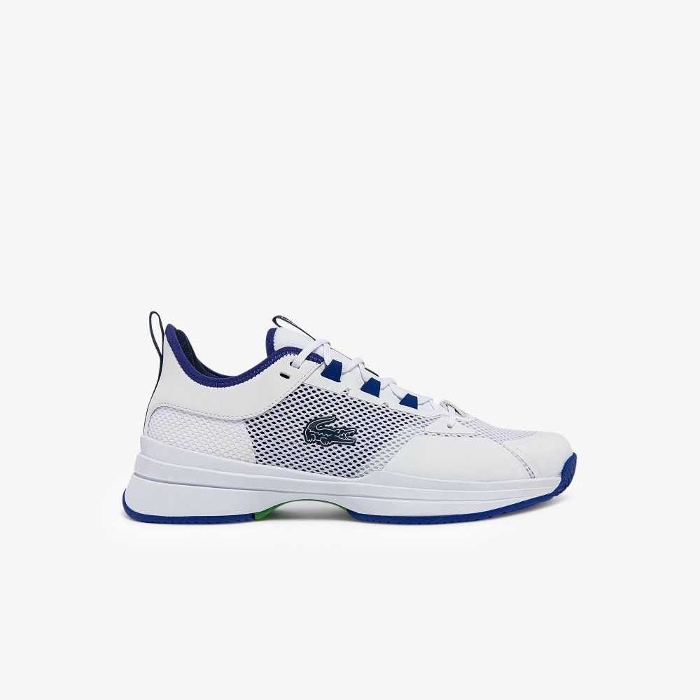 White/Blue Lacoste AG-LT21 Tennis Shoes | LVXFHY-143