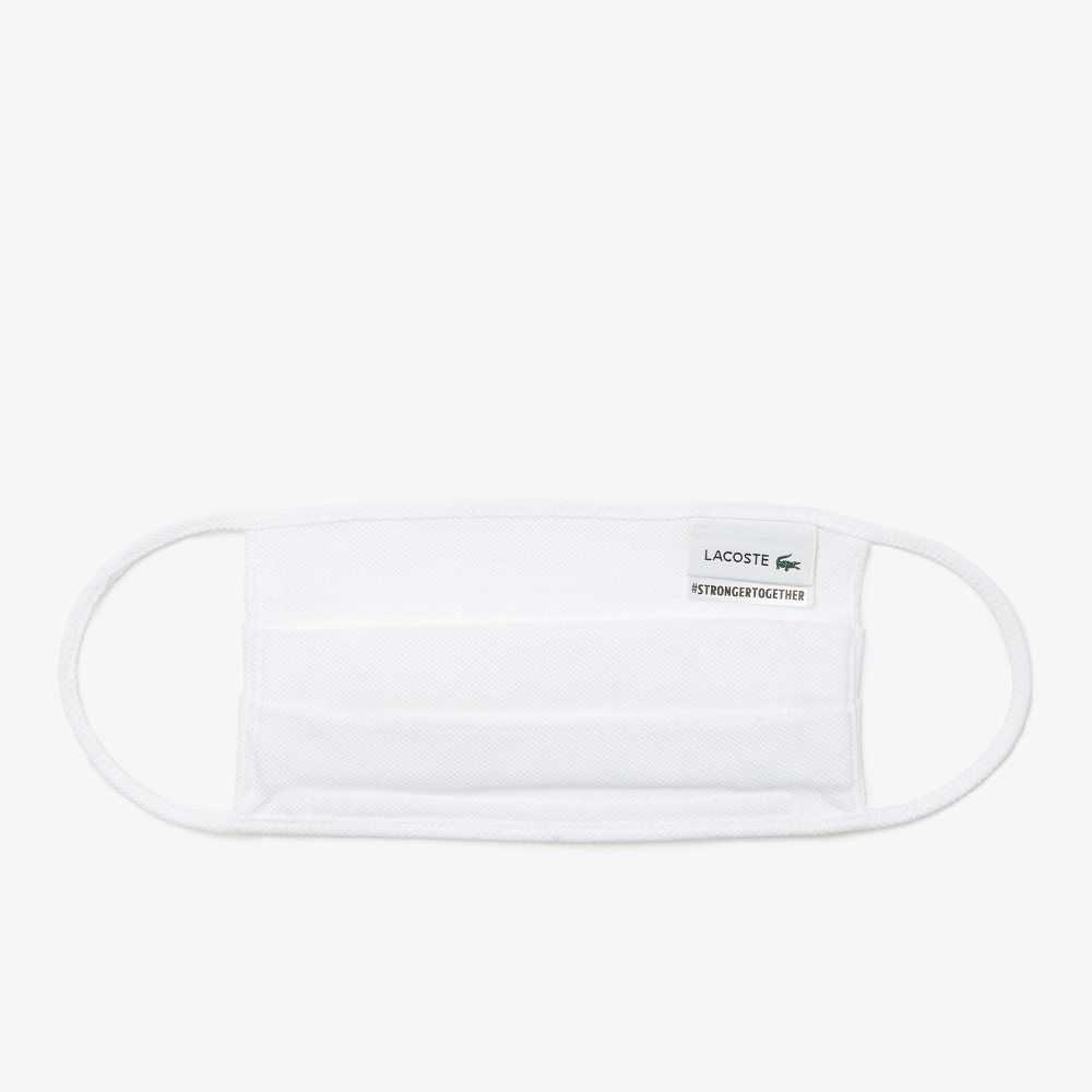 White Lacoste L.12.12 Face Masks 3-Pack | QNRUYL-481