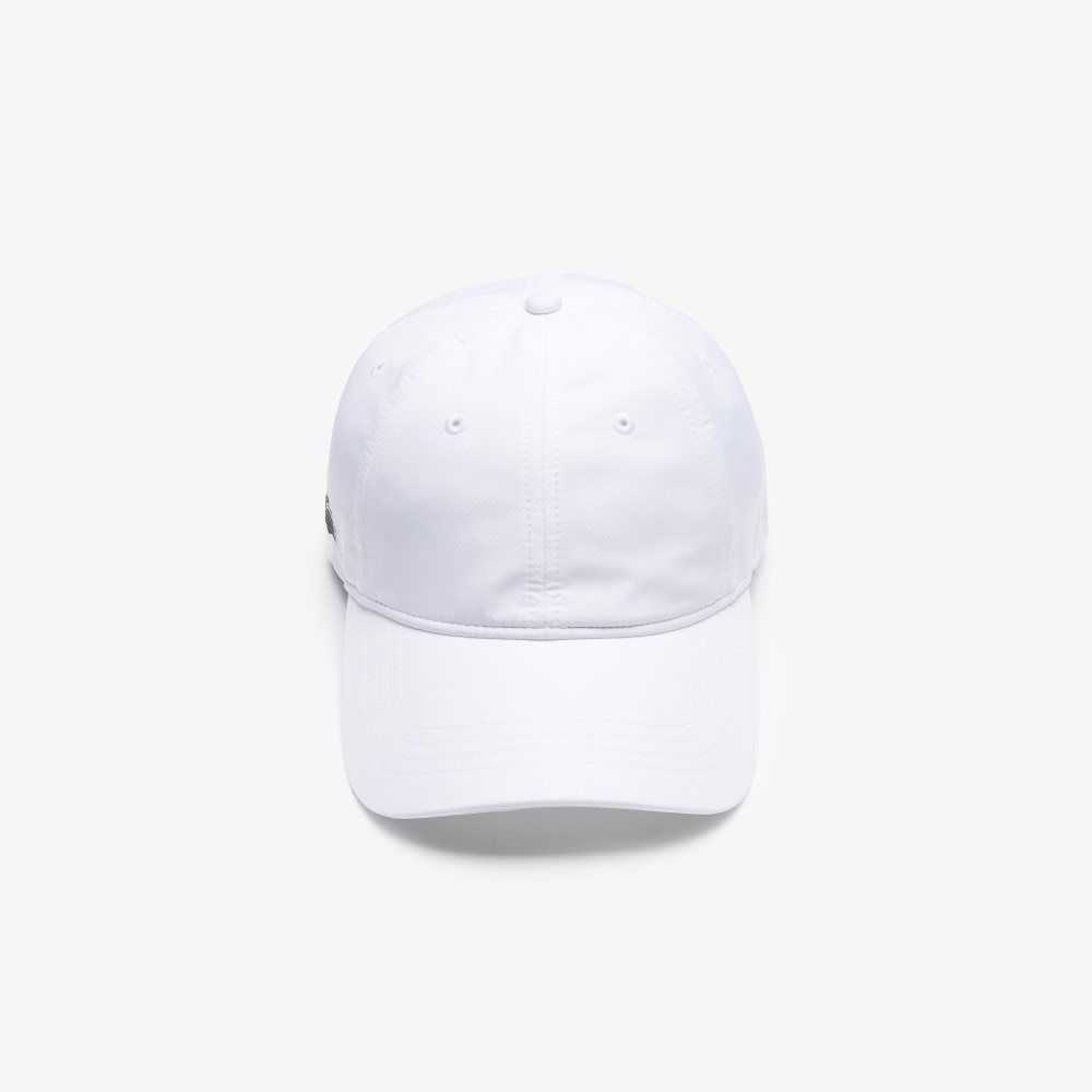 White Lacoste SPORT Lightweight Cap | ETDHIA-753