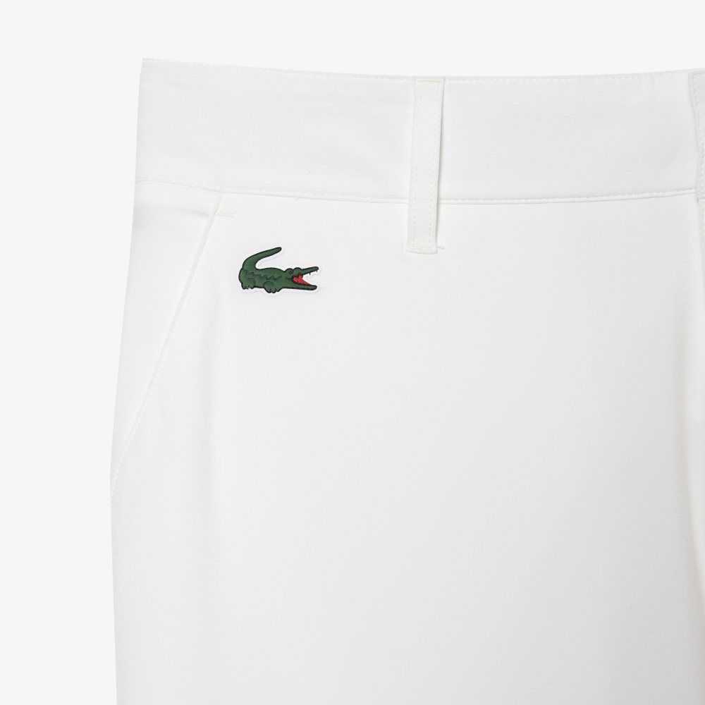 White Lacoste SPORT Stretch Golf Chinos | ZYBVGS-239