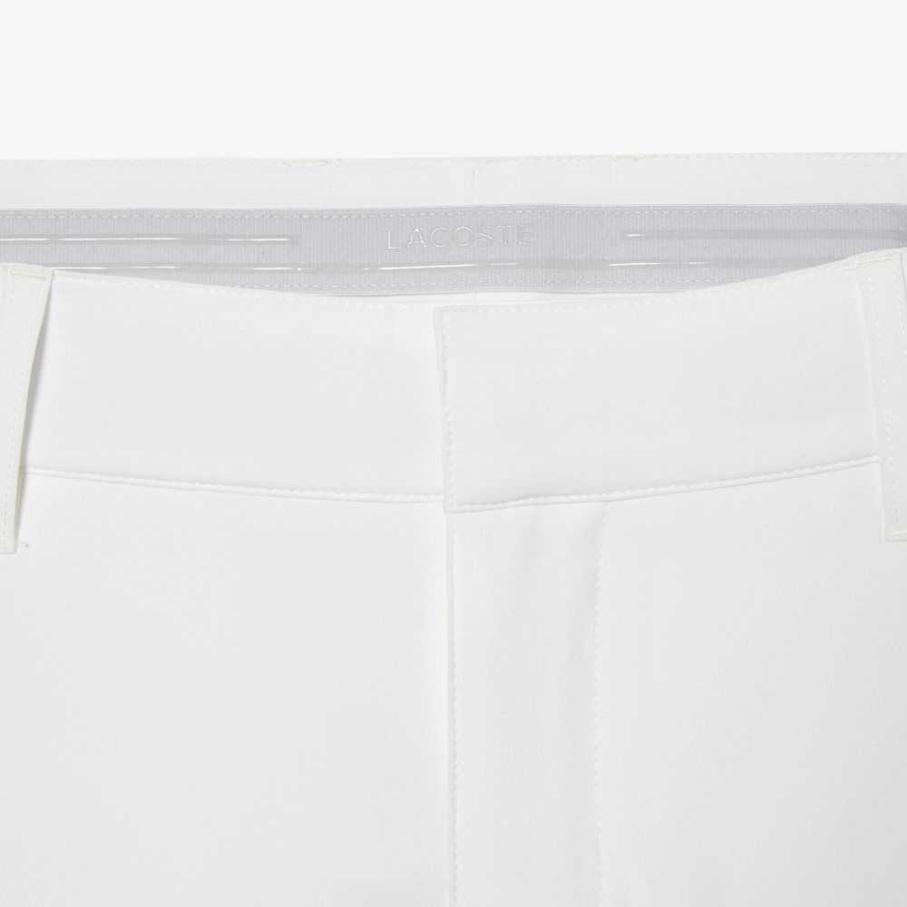 White Lacoste SPORT Stretch Golf Chinos | ZYBVGS-239