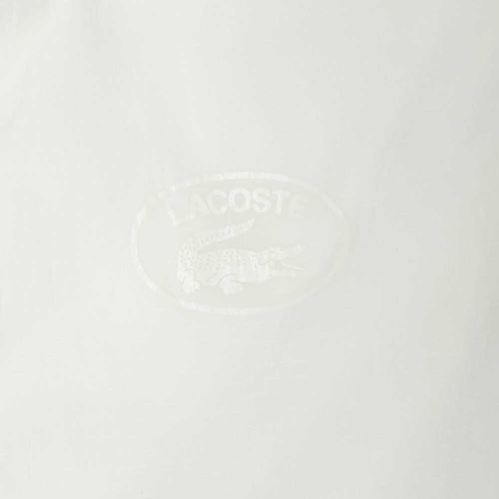 White Lacoste Water-Repellent Long Jacket | XAEORF-130