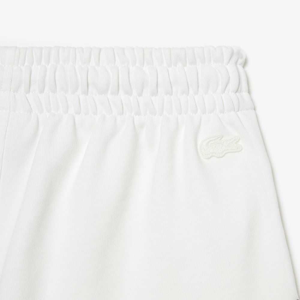 White Lacoste x Netflix Super Soft Track Pants | NEWSIO-279