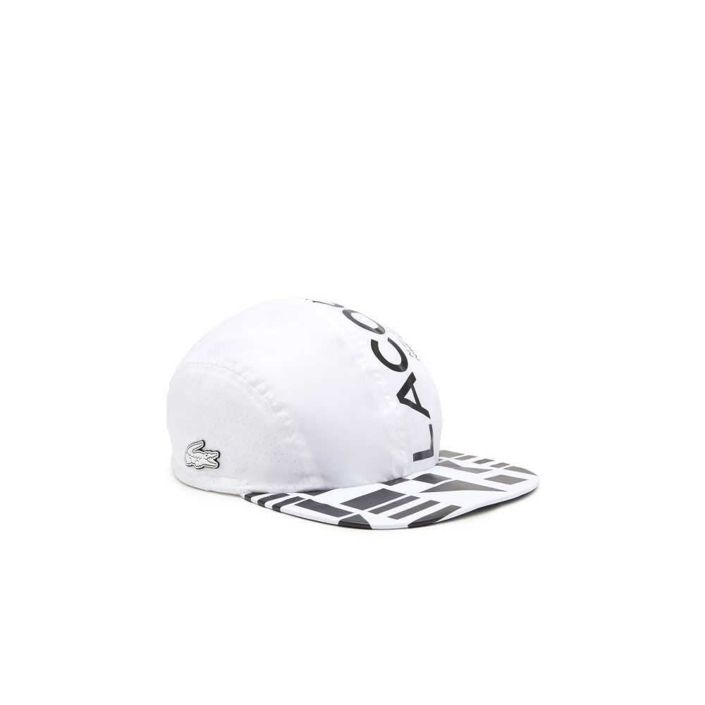 White / Purple / Black Lacoste SPORT Lightweight Cap | AEZSCQ-689