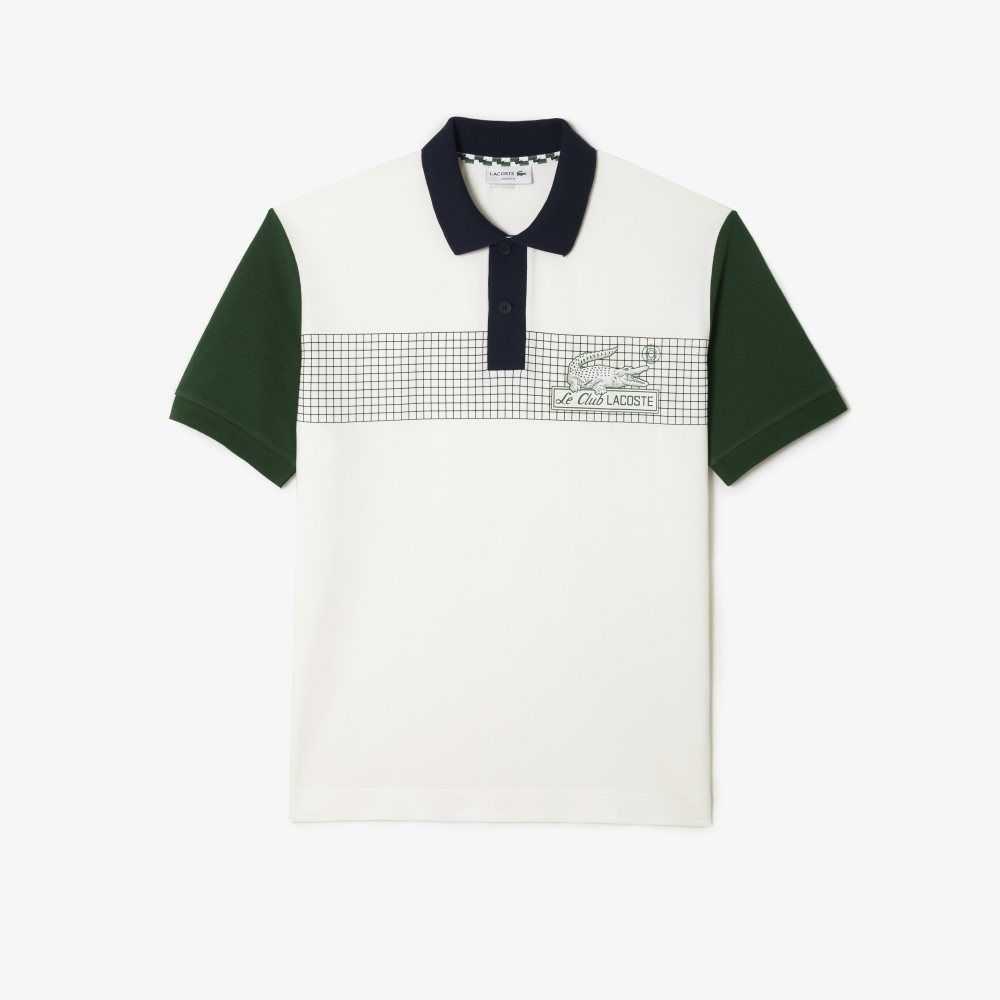 Xp7 Lacoste Loose Fit Organic Cotton Polo | ADWBKG-290