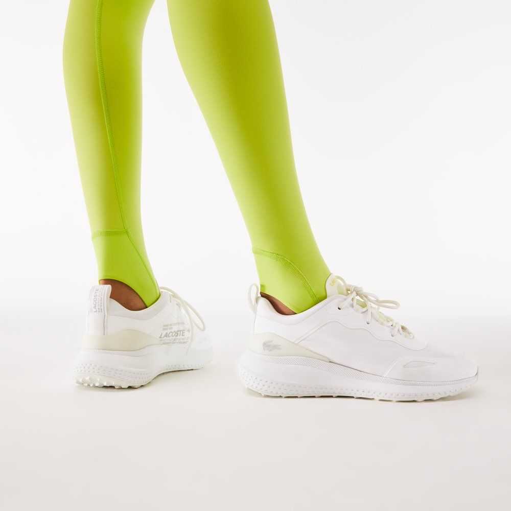 Yellow Lacoste Stirrup Leggings | OILJYU-087