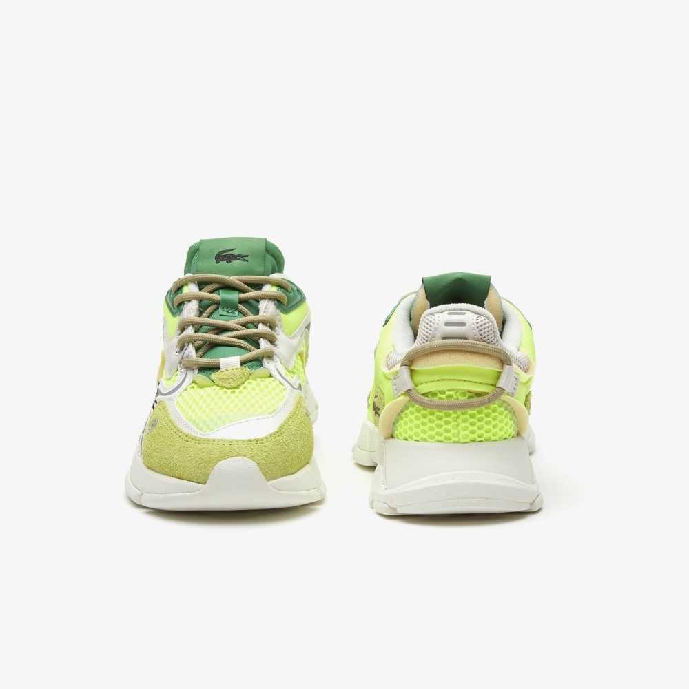 Ylw/Off Wht Lacoste L003 Neo Sneakers | WASCLM-068