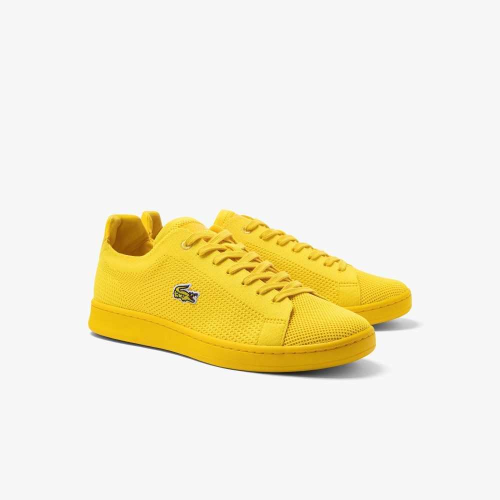 Ylw/Ylw Lacoste Carnaby Piquee Sneakers | LBAMPC-097