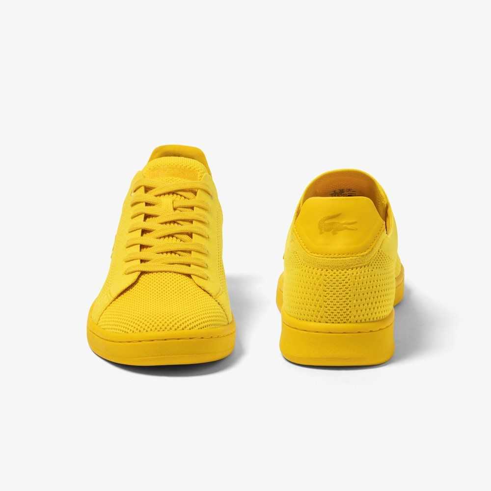 Ylw/Ylw Lacoste Carnaby Piquee Sneakers | LBAMPC-097