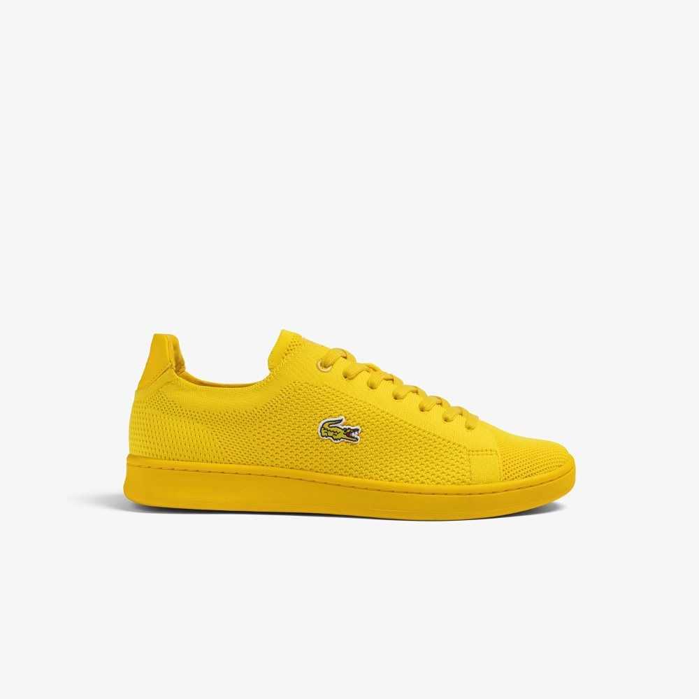 Ylw/Ylw Lacoste Carnaby Piquee Sneakers | LBAMPC-097